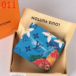 ルイヴィトンコピー三つ折財布 牛革+PVC